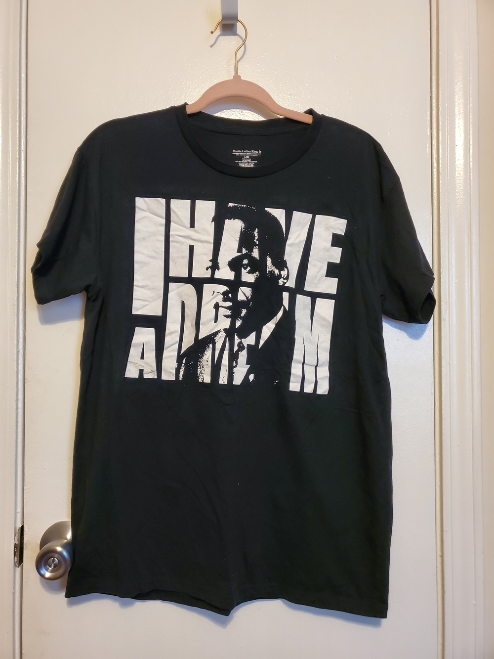 Martin Luther King Black 'I Have A Dream' Graphic T‑Shirt - Men